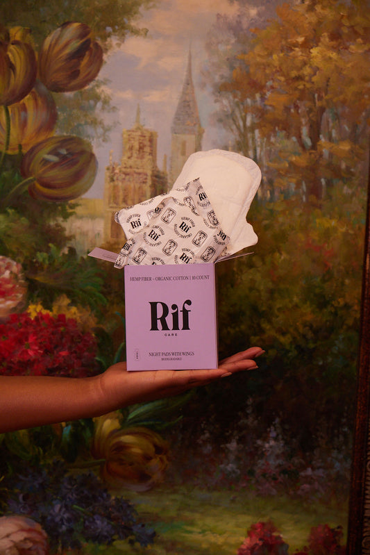 Organic Long Pads with wings - Night 3 pack Bundle-1