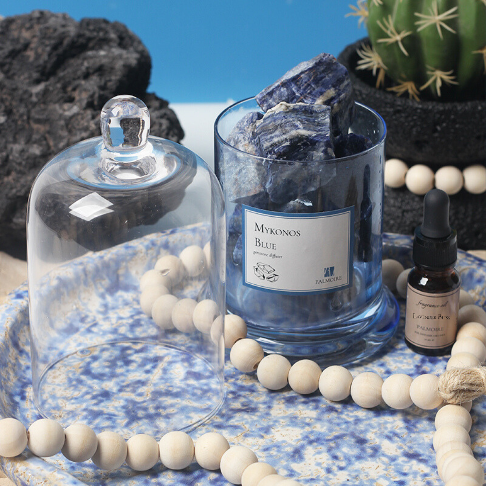 Mykonos Blue Gemstone Diffuser-2