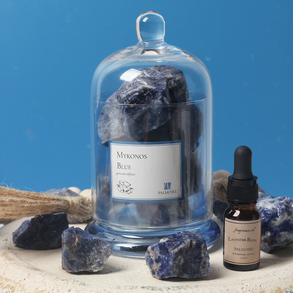 Mykonos Blue Gemstone Diffuser-1