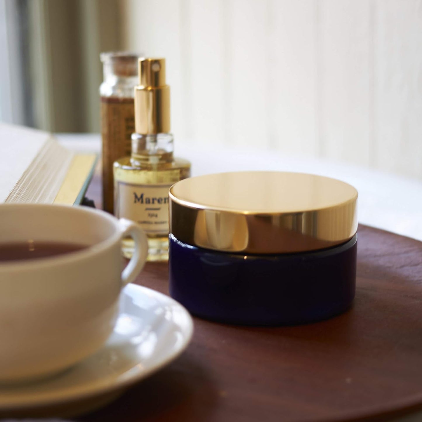 Marem Body Cream, Natural Scented Moisturizer, Soothing, Velvety-Smooth Formula, Made in USA, 8 Oz Jar