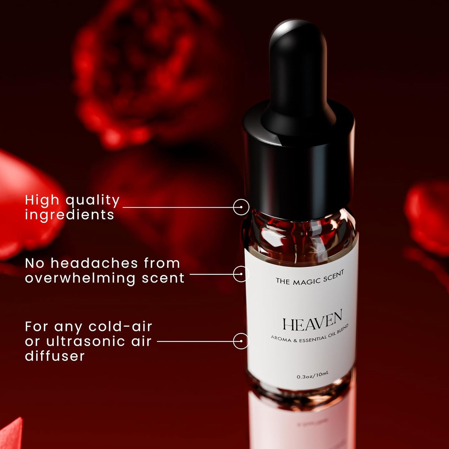 Heaven Diffuser Oil for Home & Hotel - Cold-Air & Ultrasonic Scented Oils for Diffuser Inspired by Aria Hotel, Las Vegas (10 Ml)