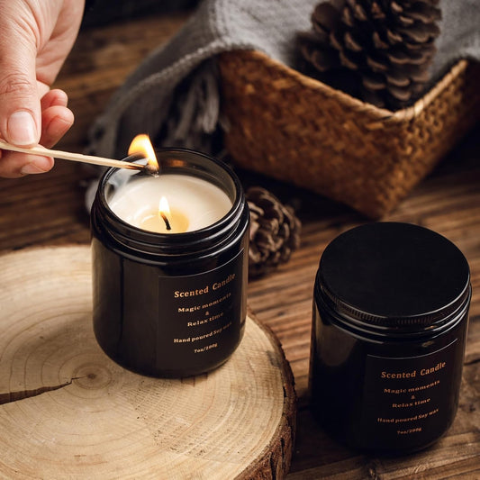 Sage Candle - Sage Candles for Cleansing, Soy Candles Non Toxic