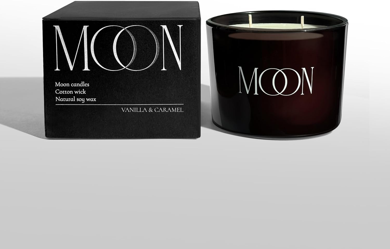 Luxury candle | Vanilla & Caramel Black | Non Toxic