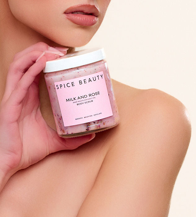 Milk & Rose Body Scrub-2