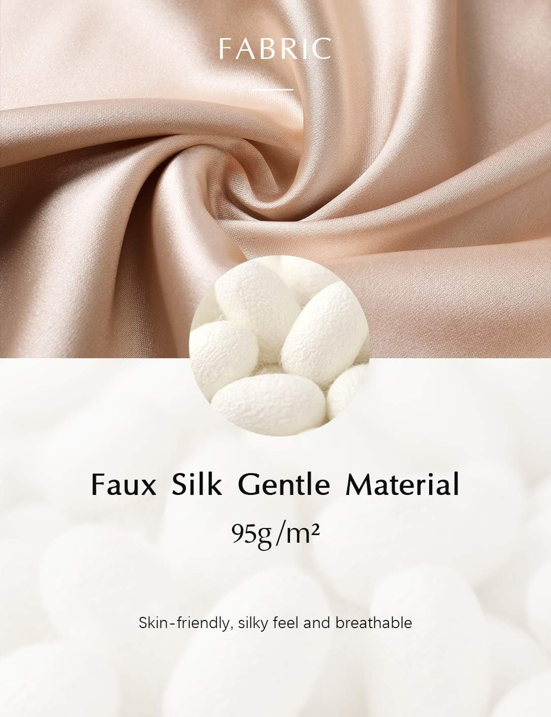 Women Long Silky Kimono Bathrobe