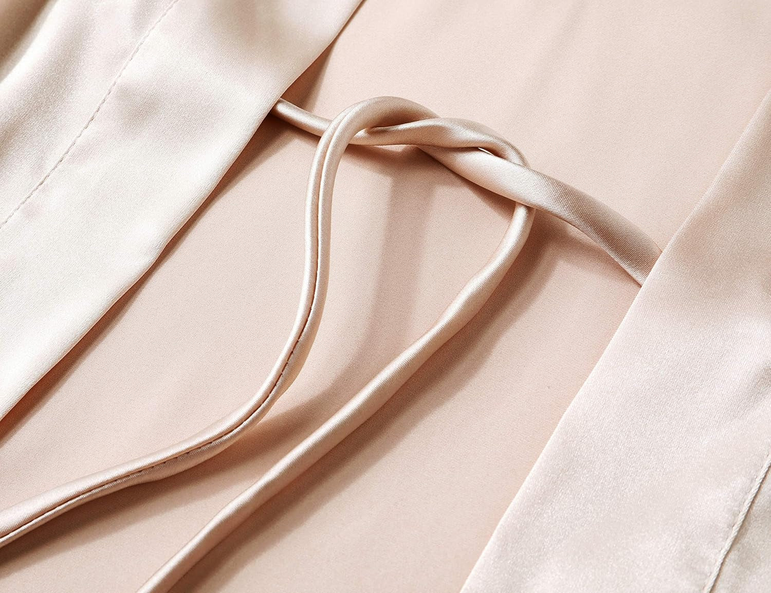 Women Long Silky Kimono Bathrobe