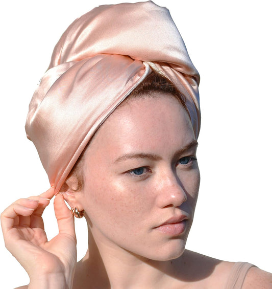Pure Silk Hair Towel 