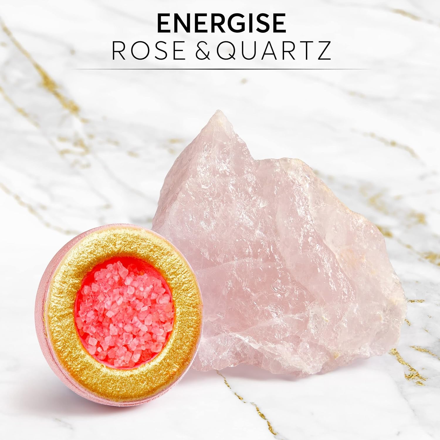 Crystal Shower Steamers - 100% Natural Organic 8 Pack Aromatherapy Bombs