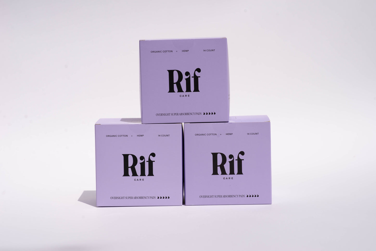 Organic Long Pads with wings - Night 3 pack Bundle-0